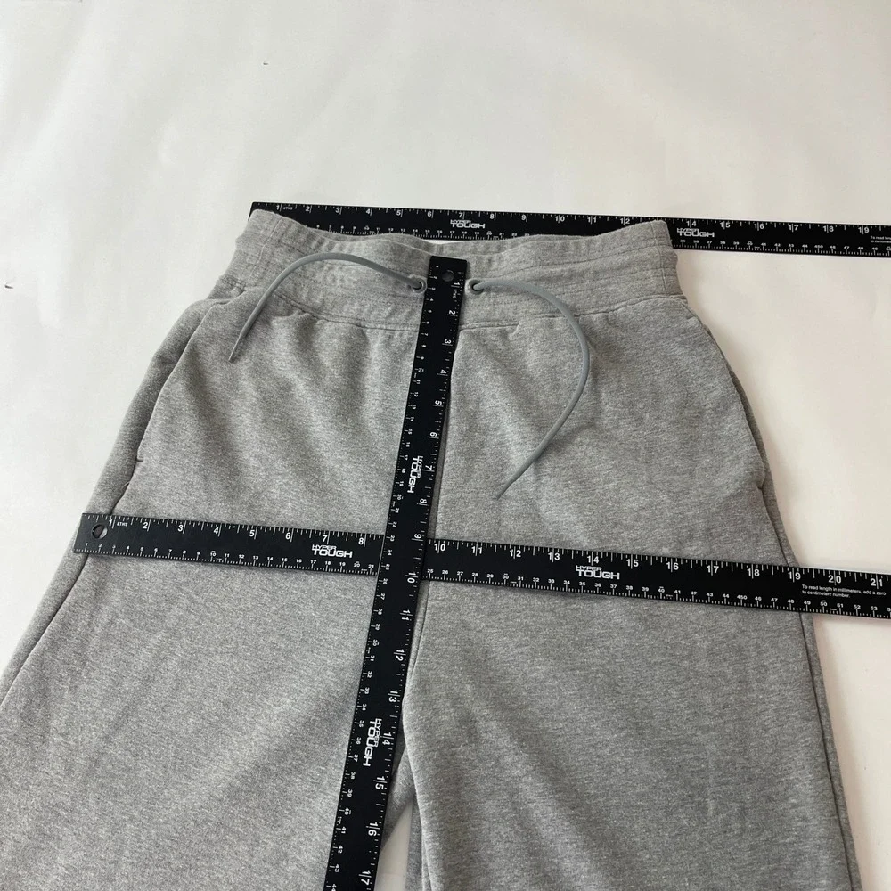 Nike Sweatpants Womens Small Gray Tapered Dri-Fit One Joggers French Terry Gym